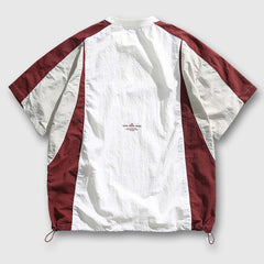 Camiseta informal con bloques de color