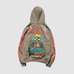 Sudadera con capucha de primavera inspirada en el grafiti