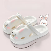 Zueco de jardín con forma de conejo