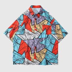 Graffiti-geometrische Shirts