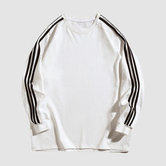 Sweatshirt mit seitlichen Streifen