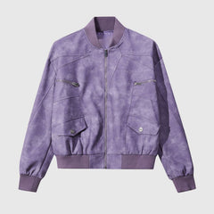 Vintage Cropped High Street Fliegerjacke