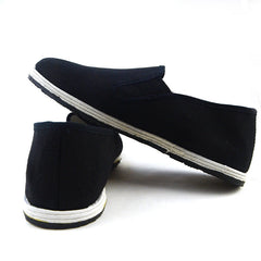 Women's & Men's Strong Soles Black Rubber Sole Casual Shoes