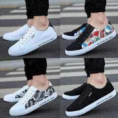 Kreative Herren Tuch Trendy Schwarz Und Turnschuhe