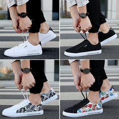 Kreative Herren Tuch Trendy Schwarz Und Turnschuhe