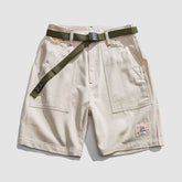 Cargo-Shorts mit hoher Taille