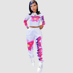 Conjunto deportivo con impresión digital