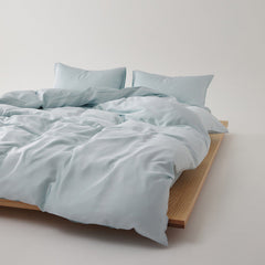 Adeline Pastel Silky TENCEL Bedding Set - Blue