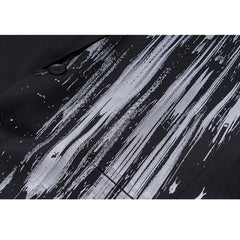 Blazer con diseño de tinta salpicada