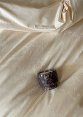 Elise French Lace Jacquard Satin Bedding Set - Beige