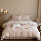Maeve Floral Double Gauze Bedding Set - Pink