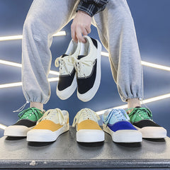 Damen & Herren Retro Trendy Skateboard Koreanische Paar Canvas Schuhe