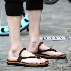 Men's Summer Vietnam Flip-flops Rubber Trendy Beach Flip Flops