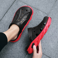 Cool Hole Outdoor Soft Bottom Trend Hausschuhe
