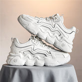 Men's Live Broadcast Spring Sports Increased Sneakers