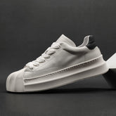 Men's Mcqueen White Trendy Versatile Sports Top Layer Sneakers