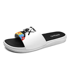 Pantuflas y zapatillas de interior con estampado de pato mandarín de Barrio Sésamo para hombre