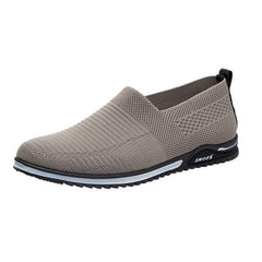 Zapatos casuales para caminar para hombre, ligeros, transpirables y cómodos, sin cordones