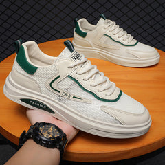 Atmungsaktive, niedrig geschnittene Herren-Sneaker im koreanischen Stil