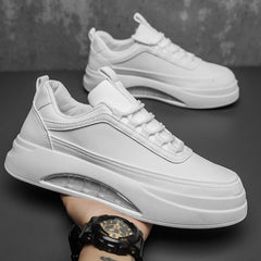 Herren Frühling Dicke Sohle Sport Wirklich Hohe Sneakers
