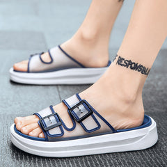 Chanclas de verano para hombre para uso en exteriores e interiores, ideales para el hogar