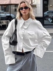 Loose Commuter Long-Sleeved Shirt