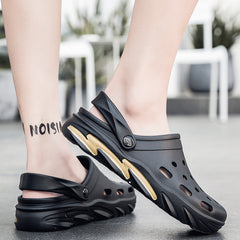 Sandalias ligeras de verano para hombre con agujeros para exteriores y playa