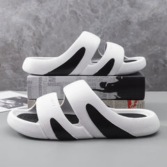 Chanclas de verano para exteriores con suela gruesa para hombre