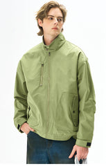 Jacket Windproof Waterproof Stand Collar Coat Top