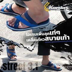 Summer Outdoor Waterproof Leisure Cross Strap Resin Flip Flops