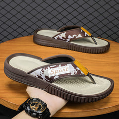 Men's Summer Outdoor Beach Flip-flops Trendy Large Flip Flops