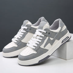 Pretty Men's White Trendy Boys Breathable Sneakers