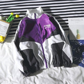 Colorblock Sports Windbreaker Jacket