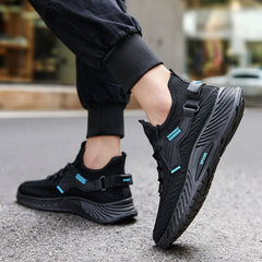 Atmungsaktive, leichte Laufschuhe aus Mesh für Herren in großen Größen