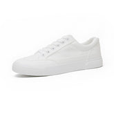 Zapatos de lona blancos coreanos innovadores para hombres amantes