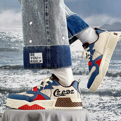 Popular Beautiful Men's Niche Trendy Mori Sneakers