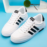 Atmungsaktive weiße niedrige Sneakers für den Sommer für Damen und Herren