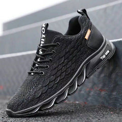 Herren Flying Woven Atmungsaktive Scale Mesh Sport-Sneaker