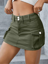 Falda acampanada hasta la cadera