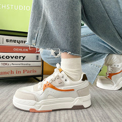 Zapatos casuales de plataforma con aumento de altura para hombre, estilo universitario de nicho