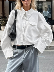 Loose Commuter Long-Sleeved Shirt