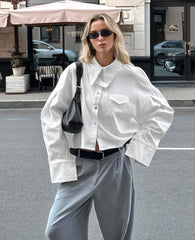 Loose Commuter Long-Sleeved Shirt