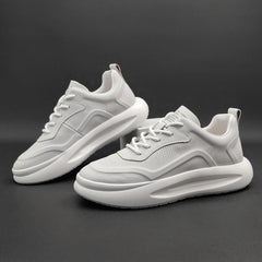 Vielseitige echte modische koreanische Lederschuhe für Herren