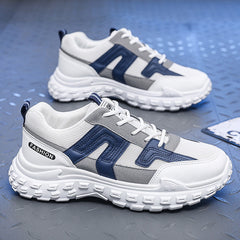 Herren-Lauf-Sport-Dad-Sneaker mit Harzsohle