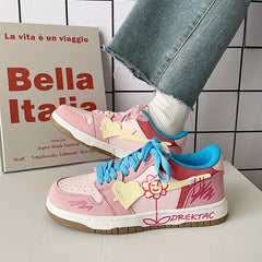 Women's & Men's Design Sense Niche National Trendy Style Sneakers