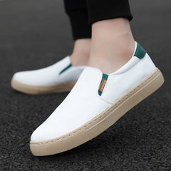 Stilvolle Slip-on Lofter Canvas-Schuhe aus Eisseide für Herren