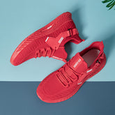 Men's Large Size Mesh Breathable Lightweight Running Sneakers