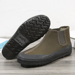 Lässige Herren-Outdoor-Arbeitsschutzschuhe aus Gummi