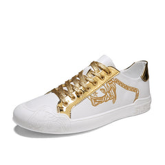Zapatos casuales coreanos suaves individuales de tablero de moda para hombre