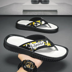 Men's Summer Outdoor Beach Flip-flops Trendy Large Flip Flops